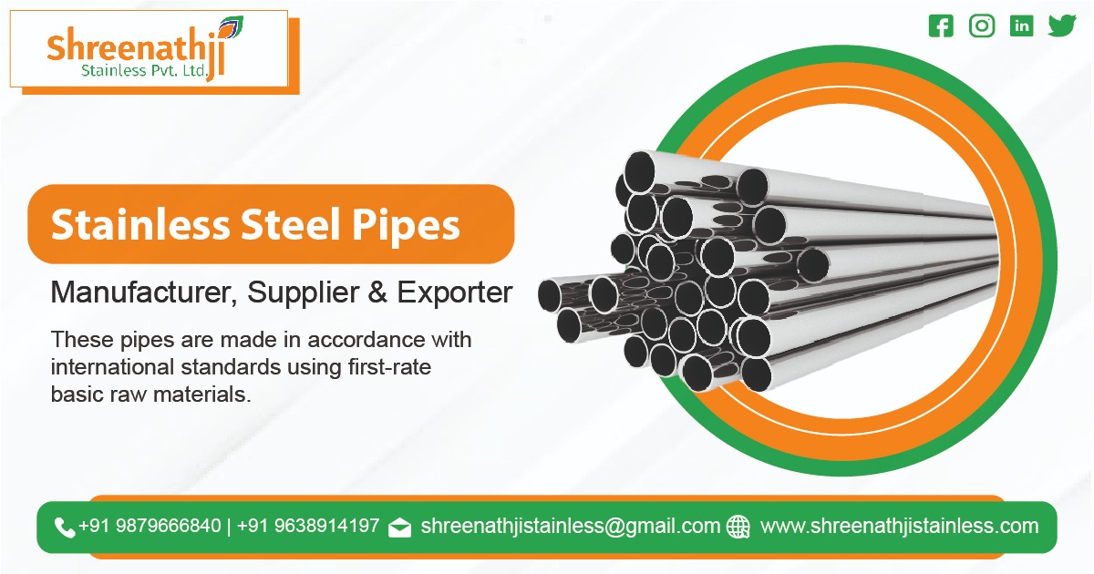 Stainless Steel Pipes Manufacturer in Gujarat, Ahmedabad