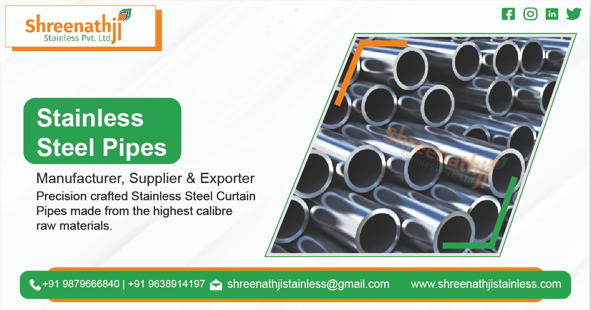 Stainless Steel Pipes Manufacturer in Delhi