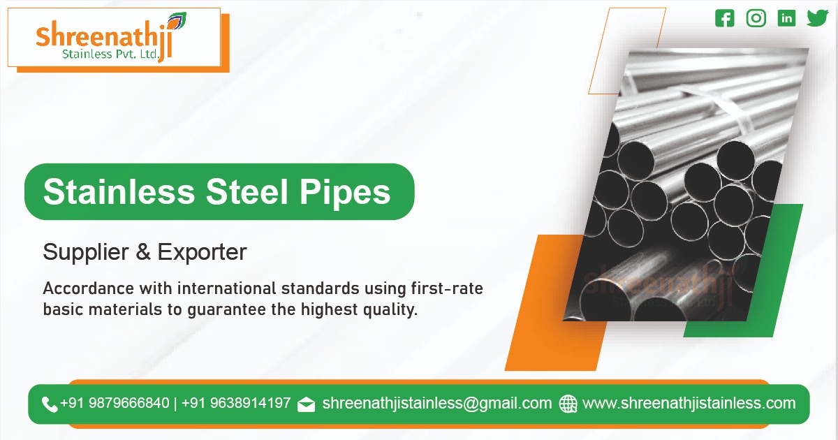 Stainless Steel Pipes Manufacturer In Chennai