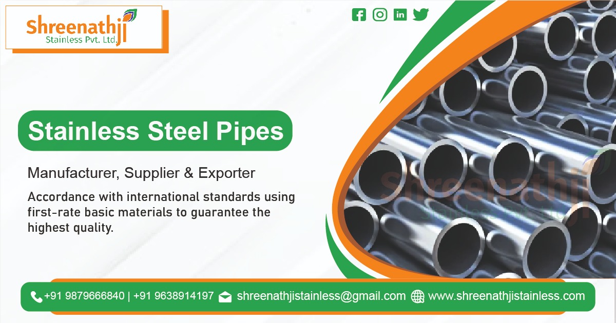 Stainless Steel Pipes Manufacturer in Kolkata