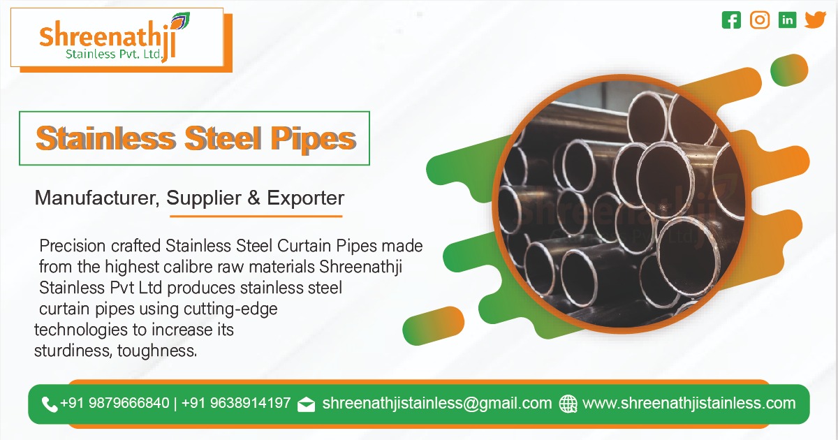 Stainless Steel Pipes Manufacturer in Delhi