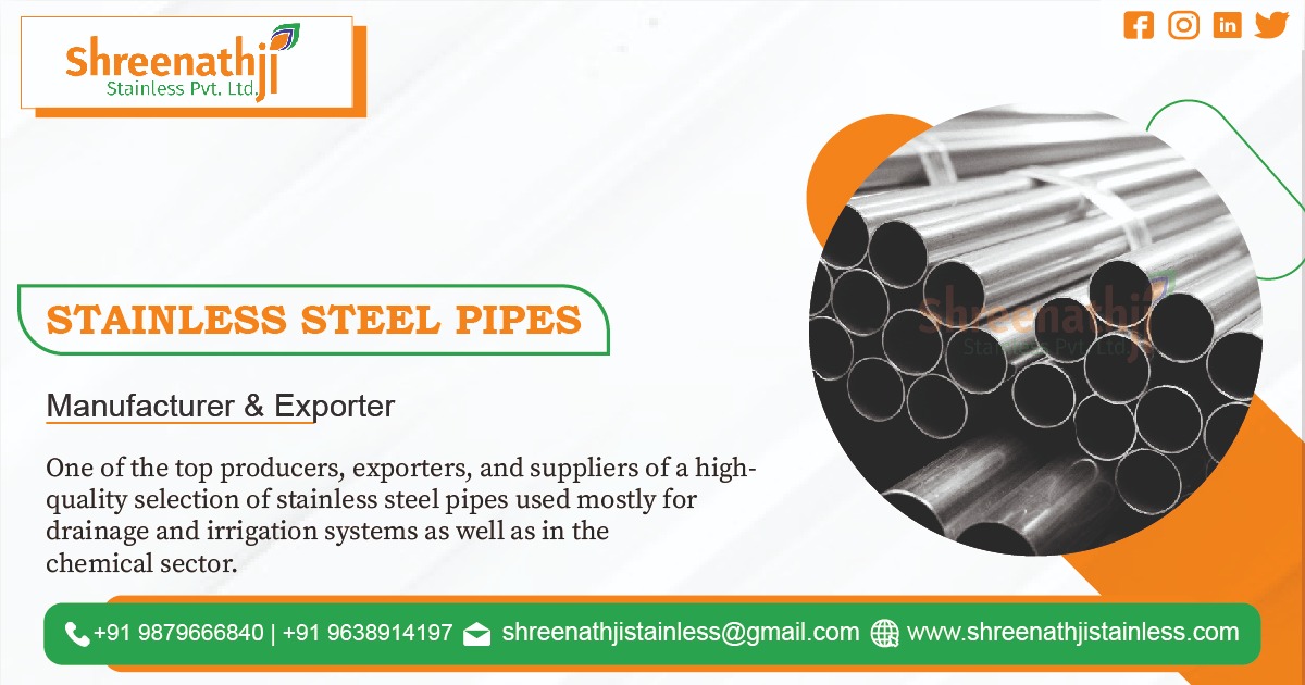 Stainless Steel Pipes Manufacturer in Telangana