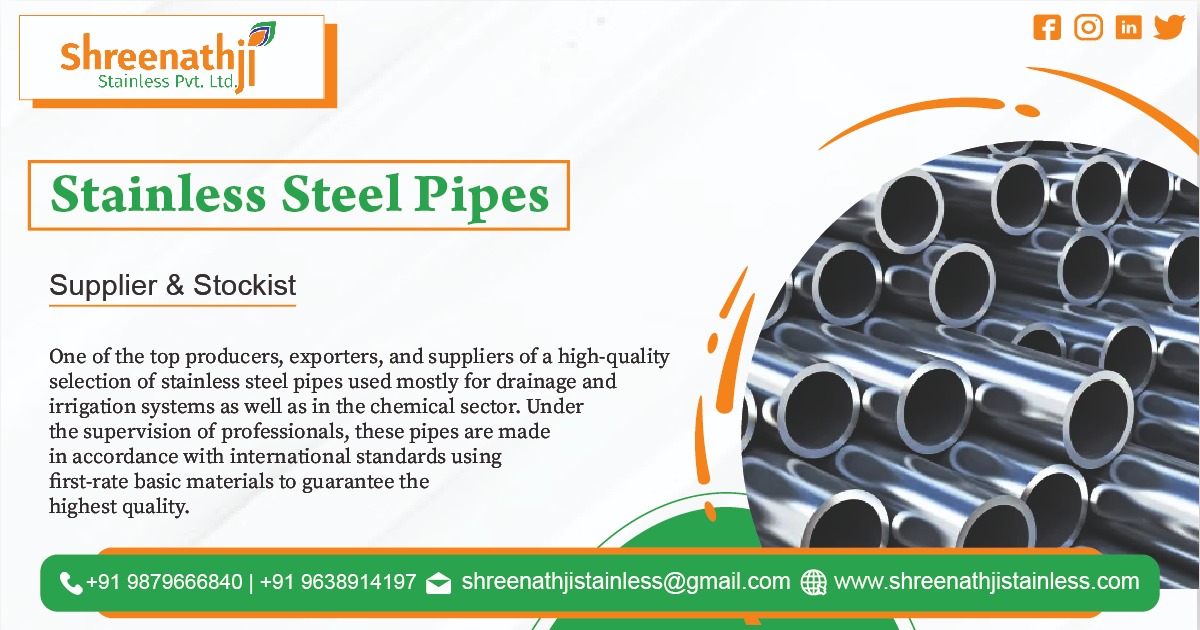 Stainless Steel Pipes Manufacturer In Chennai