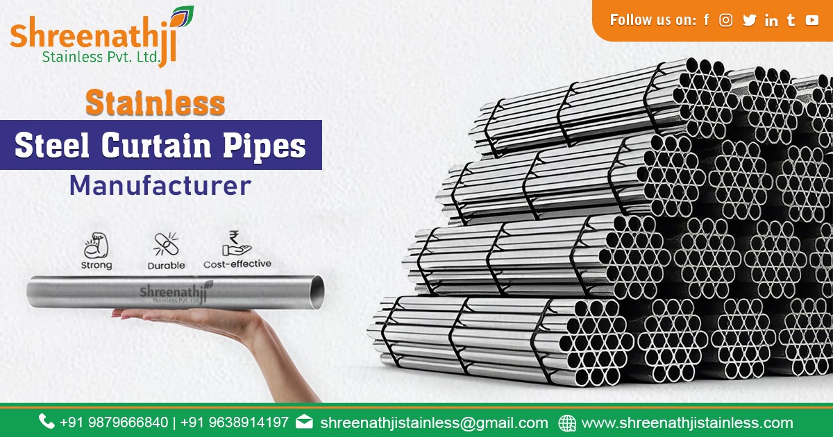 Curtain Pipes Manufacturers In India