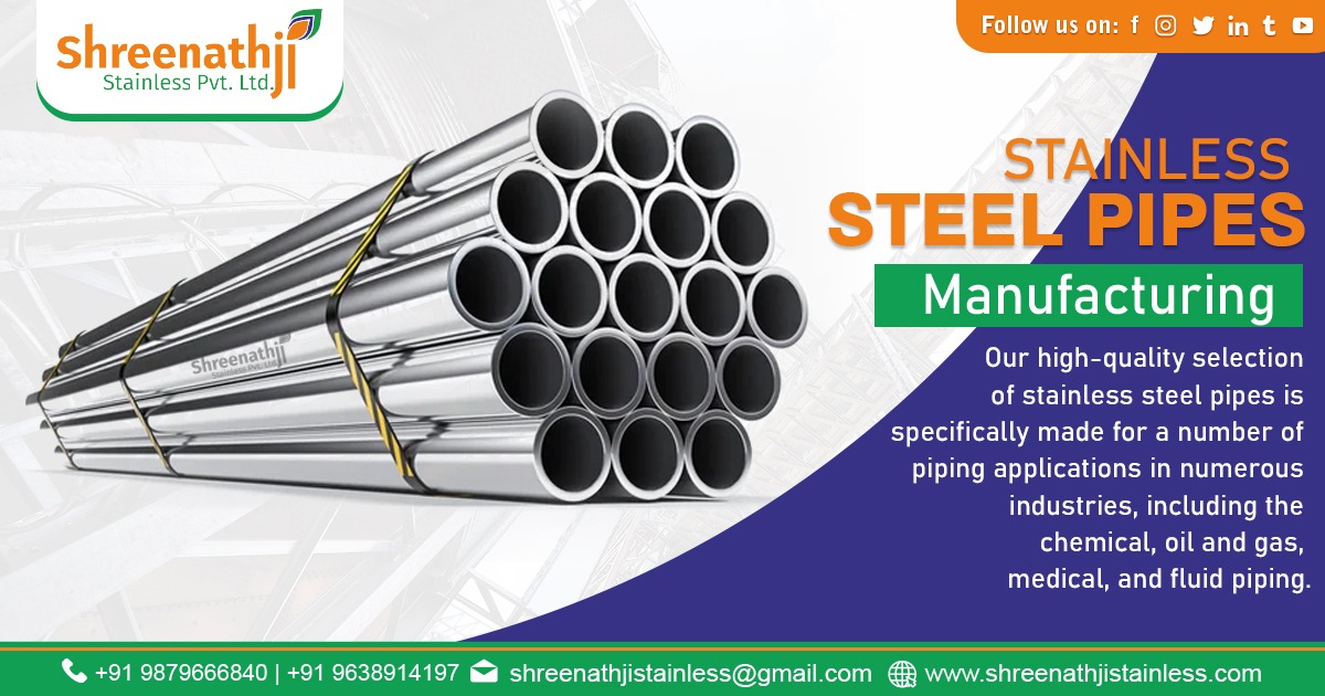 Supplier of Stainless Steel Pipes in Bangalore