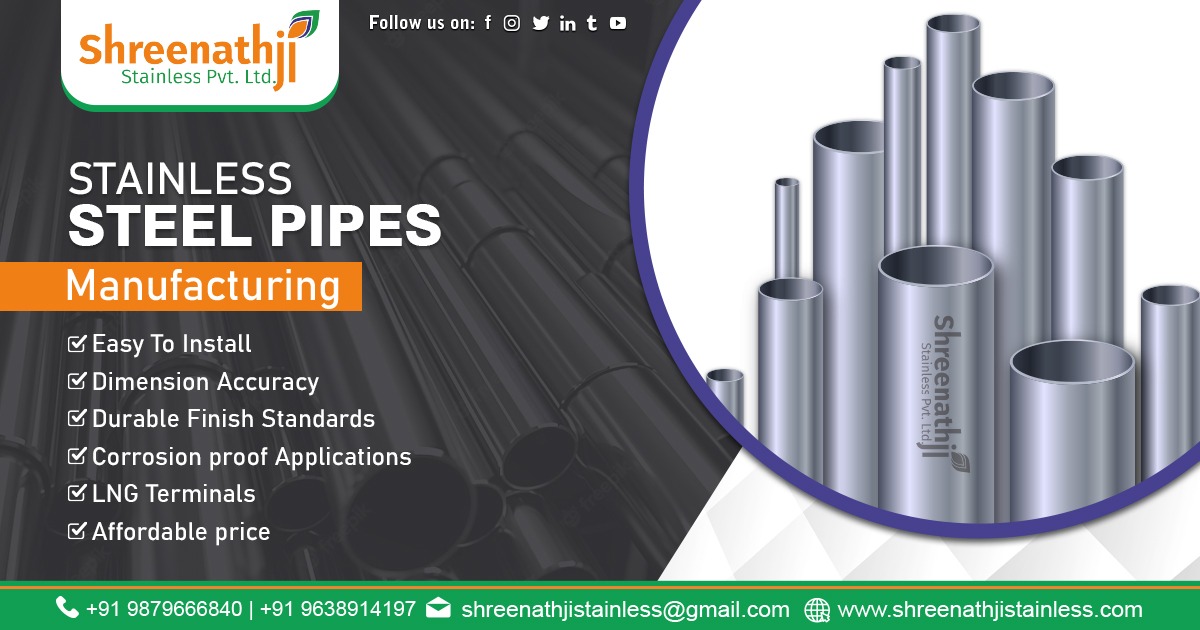 Supplier of Stainless Steel Pipes in West Bengal