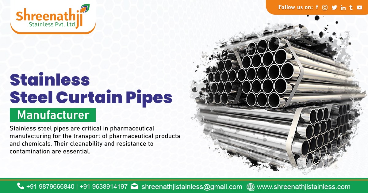 Supplier of Stainless Steel Curtain Pipe In Nepal