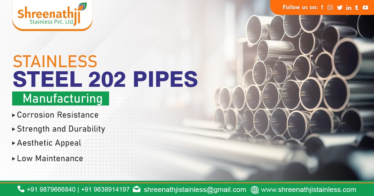 Supplier of SS 202 Pipes in Telangana