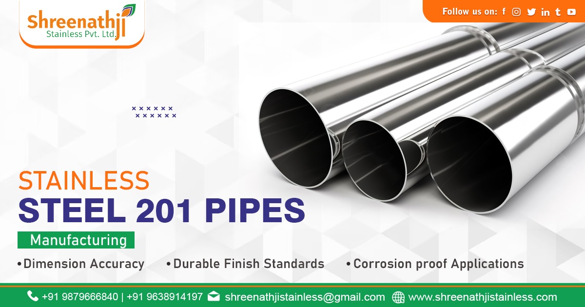 Supplier of SS 201 Pipes in Karnataka