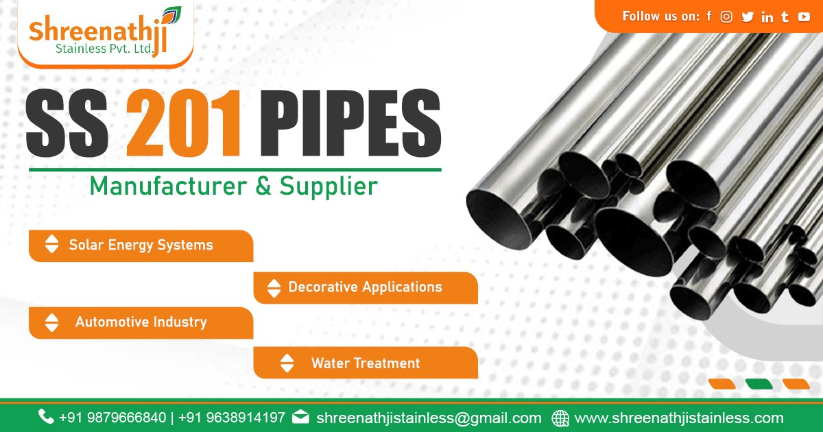 Supplier of Stainless Steel 201 Pipe in Andhra Pradesh