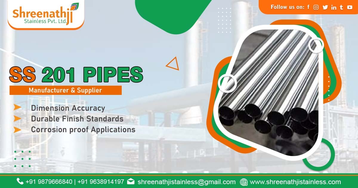 Supplier of Stainless Steel 201 Pipes in Telangana