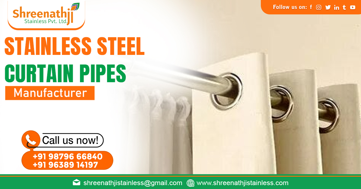 SS Curtain Pipes Supplier in Gwalior