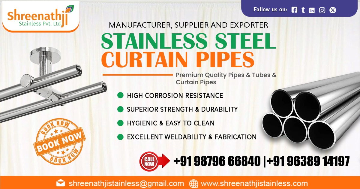 Superior Quality Stainless Steel Curtain Supplier in Maharashtra