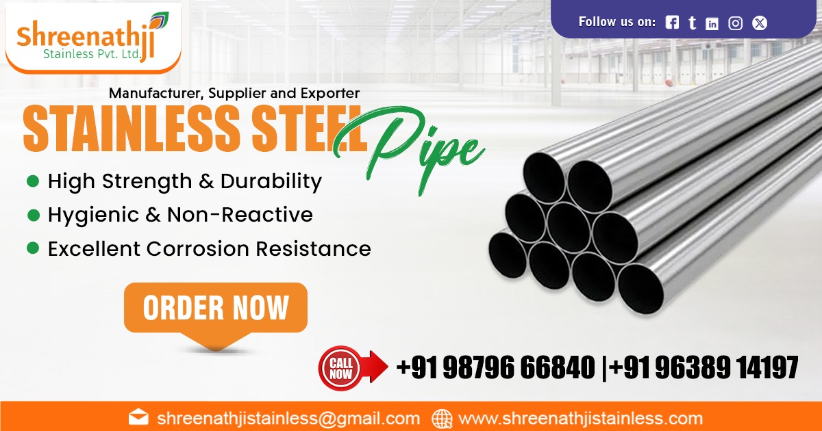Premium Stainless Steel Pipe Supplier in Uttarakhand