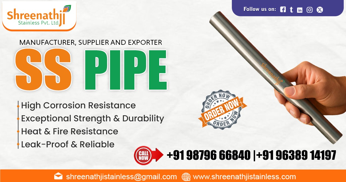 Leading Stainless Steel Pipe Supplier in Punjab