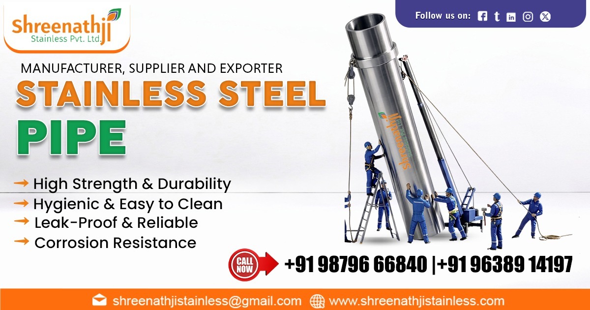 Trusted Stainless Steel Pipe Supplier in Maharashtra