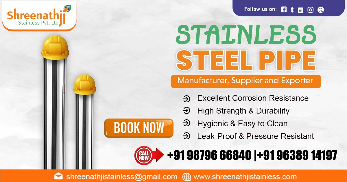 Best Quality Stainless Steel Pipe Supplier in Maharashtra