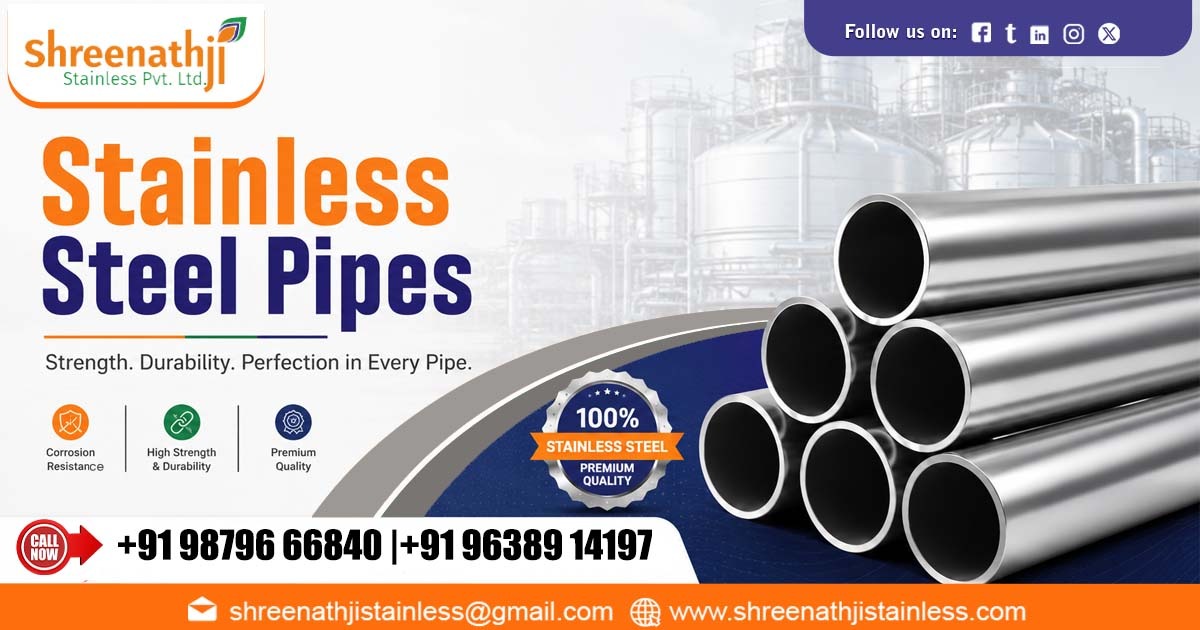 Leading SS Pipe Manufacturer & Exporter in India