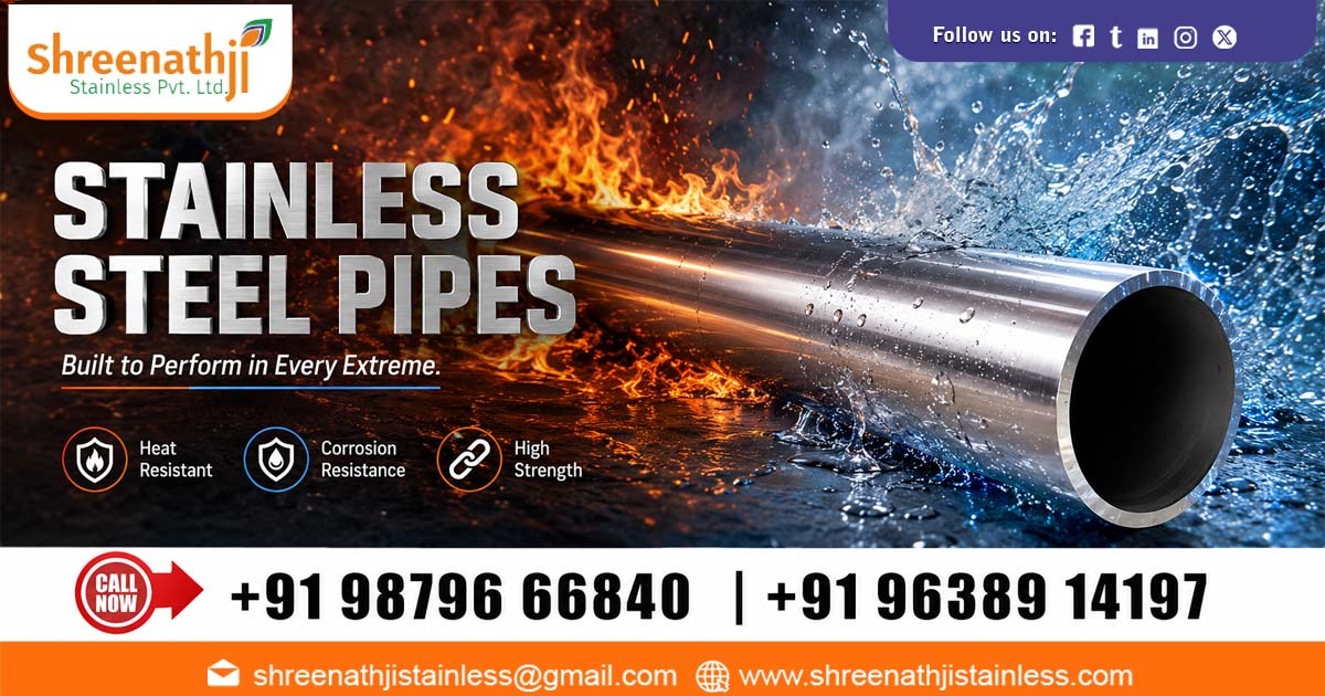 Stainless Steel Pipe for Arunachal Pradesh Infrastructure Projects