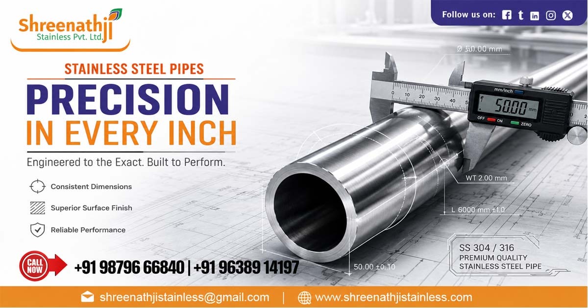Stainless Steel Pipe Supplier In Himachal Pradesh