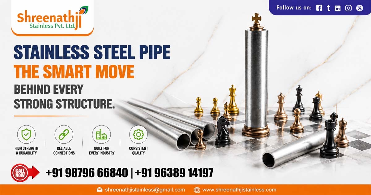 Reliable SS Pipe Supplier In Jharkhand