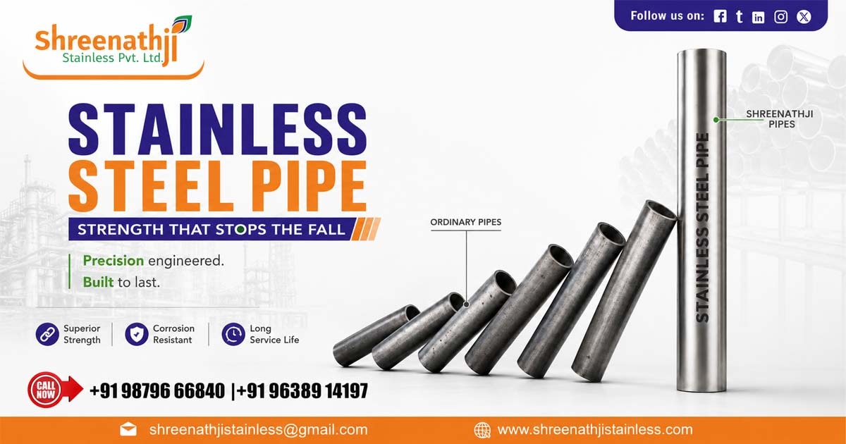 Stainless Steel Pipe Supplier In Mizoram