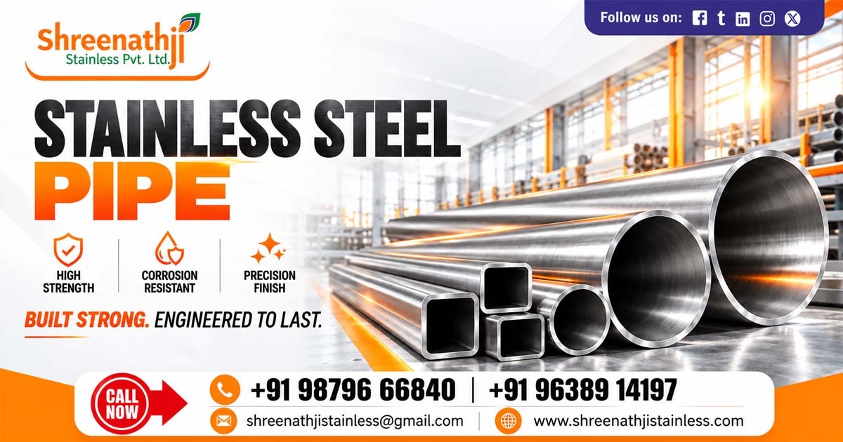 Leading Stainless Steel Pipe Supplier In West Bengal