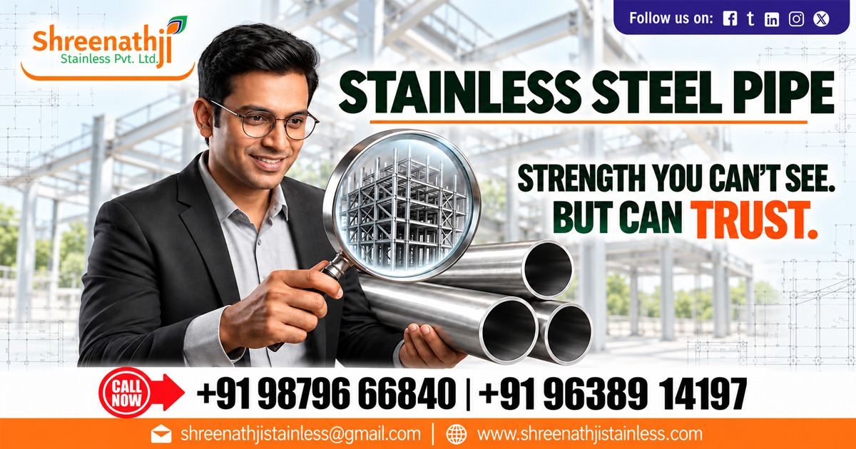Stainless Steel Pipe Manufacturer from Ahmedabad